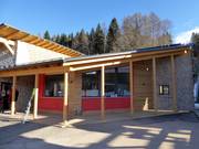 Zone de caisses soignée Tablat