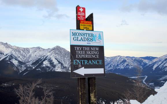 Domaines skiables pour skieurs confirmés et freeriders Kananaskis Country – Skieurs confirmés, freeriders Nakiska