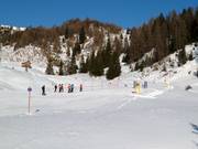 Piste de course au téléski Pralongià I