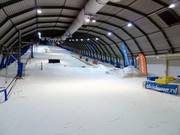 Vue sur la piste au téléski