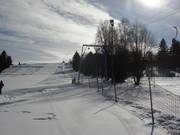 Vue sur la pente Haidmühle