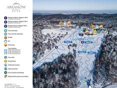 Plan des pistes Arłamów