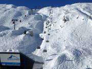 Langwiedbahn - 4 places | Télésiège rapide (débrayable) avec capots de protection