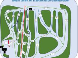 Domaine skiable Wapiti Valley