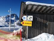 Signalisation des pistes au Nassfeld