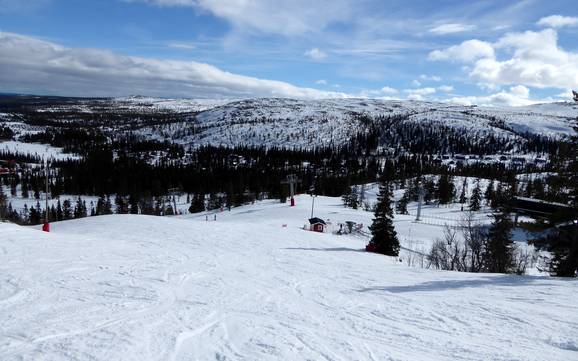 Le plus haut domaine skiable à Vemdalen – domaine skiable Vemdalsskalet