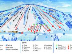 Plan des pistes Nashoba Valley
