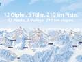 Plan des pistes Snow Space Salzburg – Flachau/Wagrain/St. Johann-Alpendorf