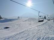 La piste Murmeltier-Hang