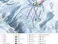 Plan des pistes Gudauri