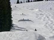 Quelques obstacles sur la Scarlett's Run