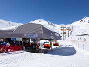 Flimsattelbahn - 4 places | Télésiège rapide (débrayable) avec capots de protection