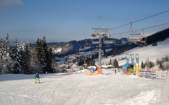 Meilleur domaine skiable dans la Tannheimer Tal (vallée de Tannheim) – Évaluation Jungholz