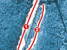 Plan des pistes Misinatető (Pécs)