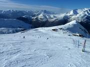 Pistes faciles dans le secteur Crêtes