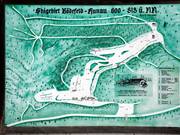 Panneau à la montée vers la remontée mécanique – visuellement plus tout à fait à jour.