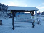 Plan des pistes de ski de fond Osttiroler Hochpustertal