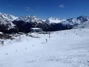 Le Giggijoch : point central du domaine skiable de Sölden