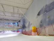 Lance à neige dans le hall de ski SNØ près d'Oslo