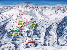 Plan des pistes Galsterberg – Pruggern
