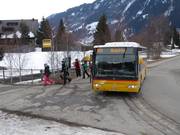 Skibus à la station de vallée