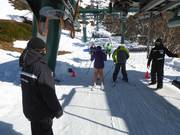 Assistance à l’embarquement au télésiège