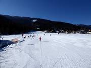 Piste pour débutants au téléski de Bögrain