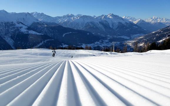 Préparation des pistes Vallée de Conches – Préparation des pistes Bellwald