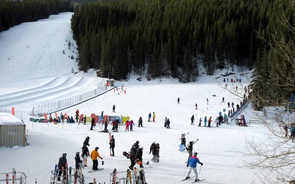 Domaines skiables pour les débutants à Kananaskis Country – Débutants Nakiska