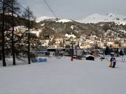 Piste facile au télésiège double Carjöl