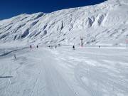 Large piste d'entraînement au téléski Stafellift