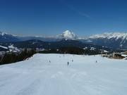 Piste facile au niveau du Murmelebaus