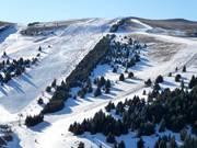 Vue sur les pistes du Torrent Negre