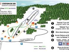 Plan des pistes Le Poli – Xonrupt-Longemer