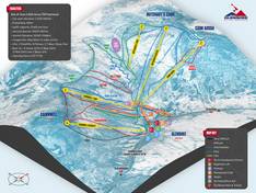 Plan des pistes Glenshee