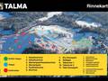 Plan des pistes Talma
