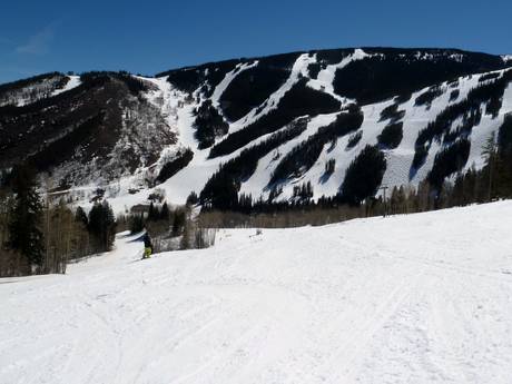 Chaîne Sawatch: Taille des domaines skiables – Taille Beaver Creek