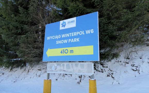 Snowparks Pologne sud-occidentale – Snowpark Zieleniec