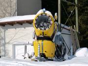 Canon à neige à la Bleamlalm