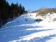 Partie inférieure de la piste de liaison vers la Kappe