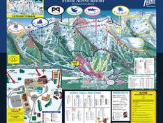 Plan des pistes Fernie
