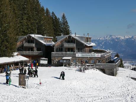 Chalets de restauration, restaurants de montagne  Alpes de l'Allgäu – Restaurants, chalets de restauration Nesselwang – Alpspitze (Alpspitzbahn)