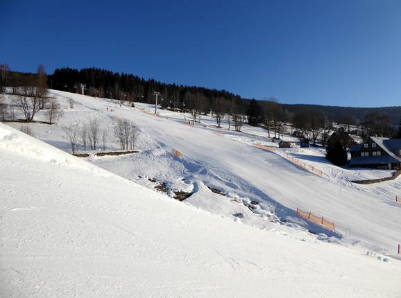 Piste intermédiaire Portášky à Velká Úpa