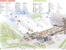 Plan des pistes SnowWorld Landgraaf