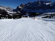 Piste facile Sotsalong au-dessus du Plan de Gralba