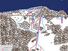 Plan des pistes Selital – Schwarzenbühl