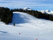 Vue sur les pistes du Sonnkogel