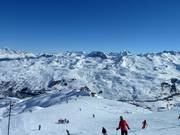 La partie est de Les Menuires