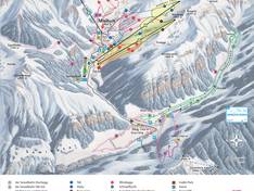Plan des pistes Malbun