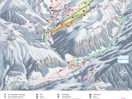 Plan des pistes Malbun